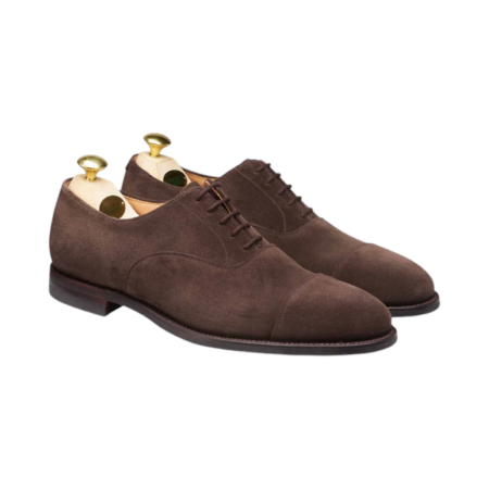 Crockett & Jones | Connaught brown suede