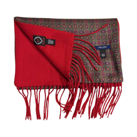 Ascot | Shawl 1362-2 groen/rood