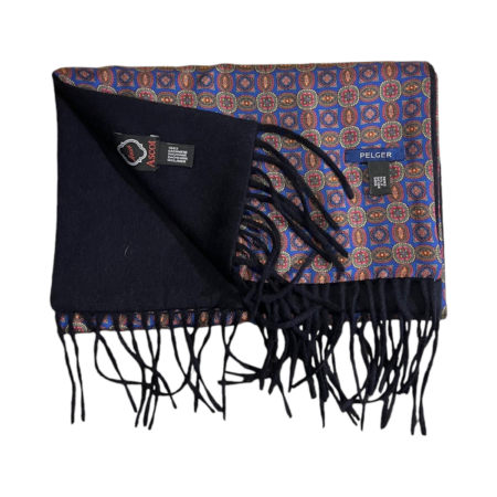 Ascot | Shawl 1362-3 blauw/navy