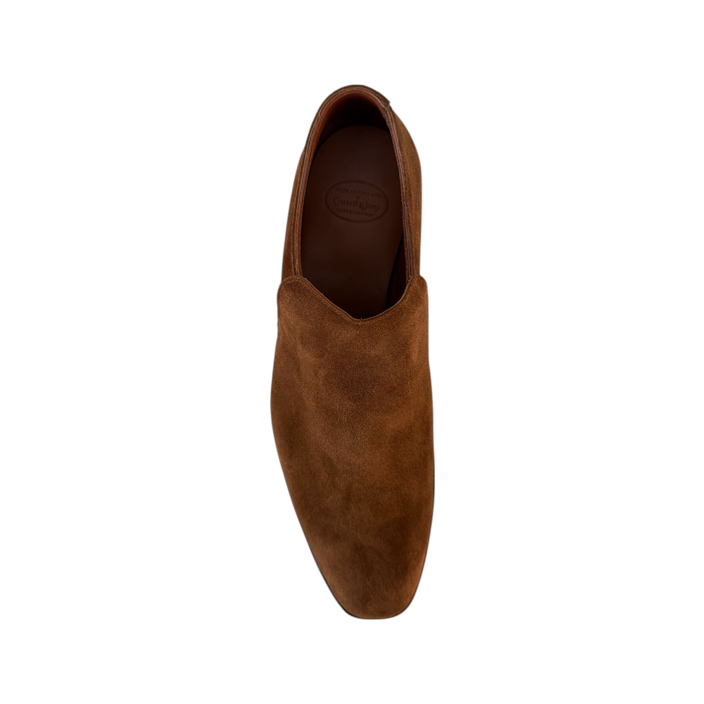 Crockett & Jones | Kempton Tobacco suede - Afbeelding 2