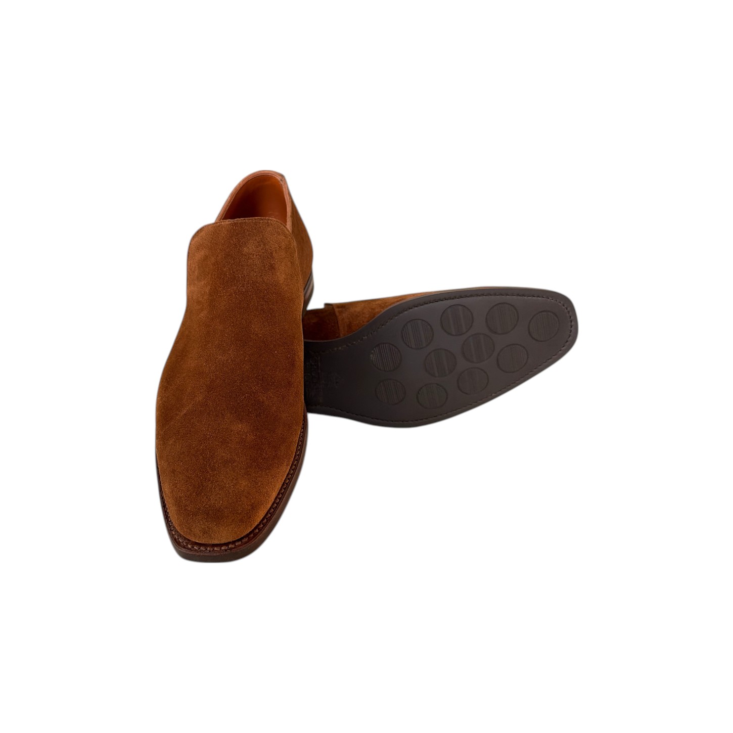 Crockett & Jones | Kempton Tobacco suede - Afbeelding 3