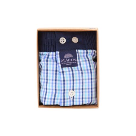 McAlson | M5301 Blauw ruit
