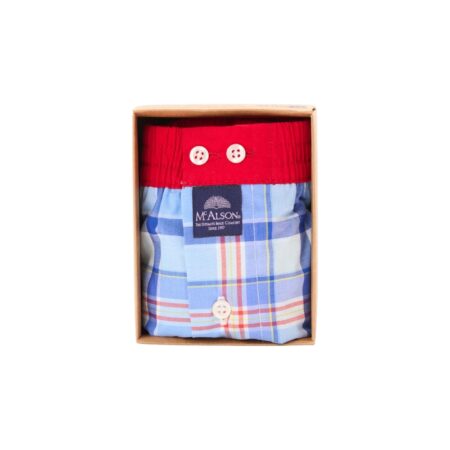 McAlson | M5330 blauw madras