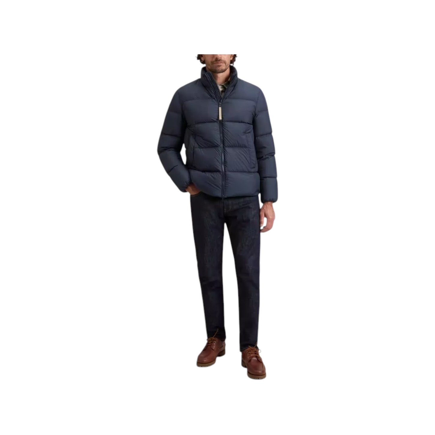 Woolrich | Cloud Eagle Jacket Melton Blue - Afbeelding 3