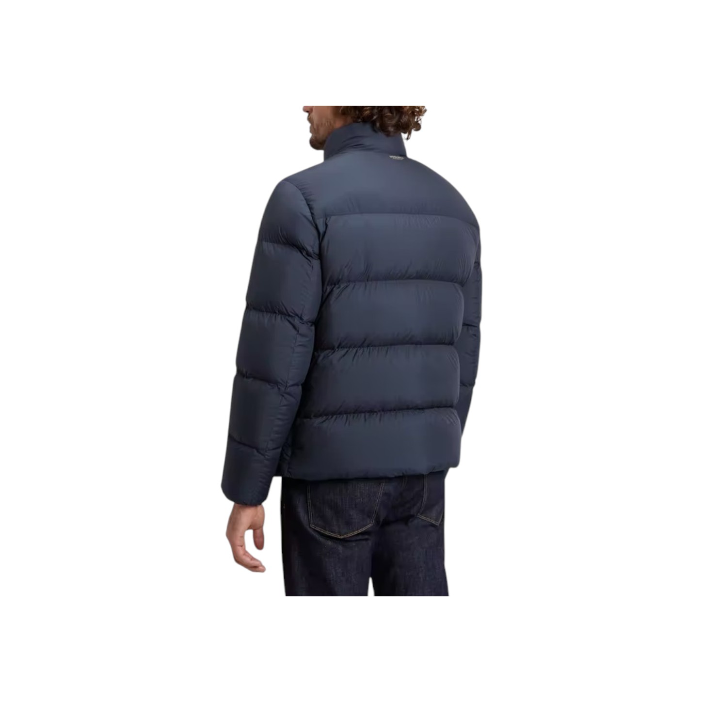 Woolrich | Cloud Eagle Jacket Melton Blue - Afbeelding 4