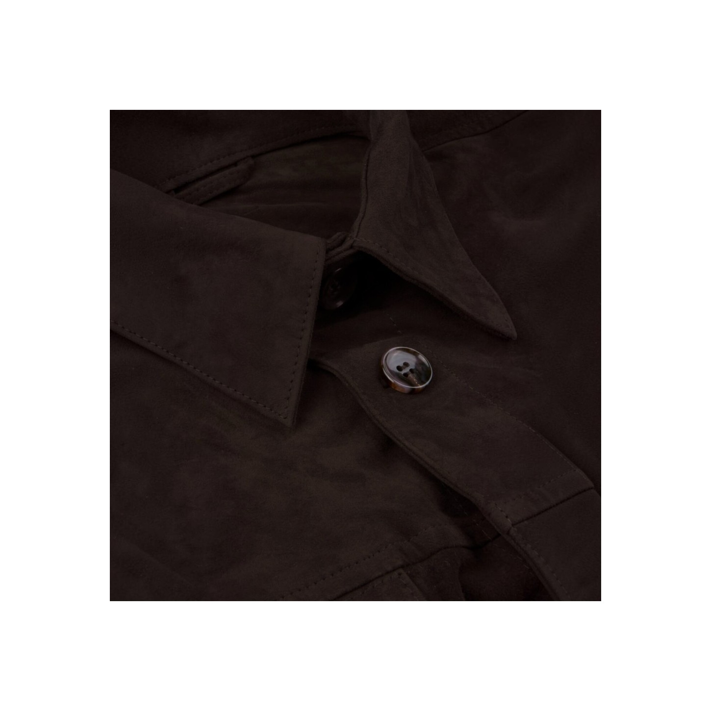 Stenstroms | C. Overshirt Suede - Afbeelding 2