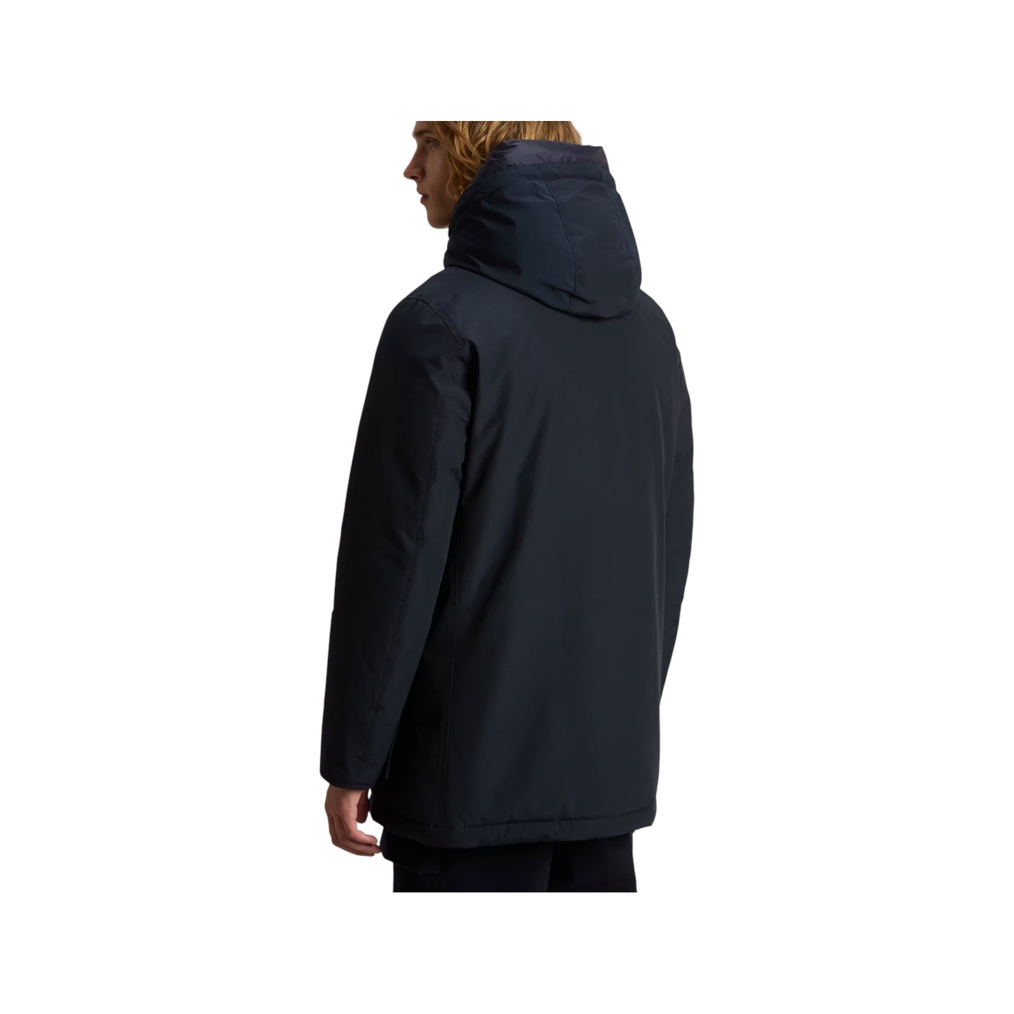 Woolrich | Artic Parka Melton Blue - MLB - Afbeelding 3