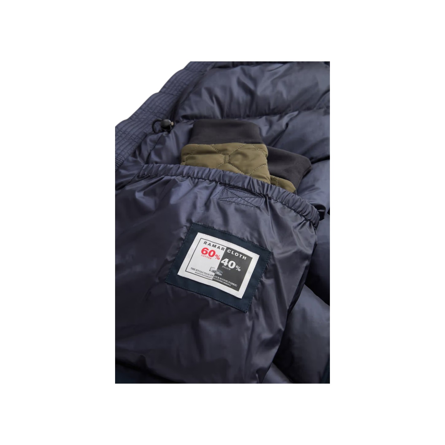 Woolrich | Artic Parka Melton Blue - MLB - Afbeelding 6